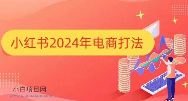 小红书2024年电商打法，手把手教你如何打爆小红书店铺-小白项目分享网