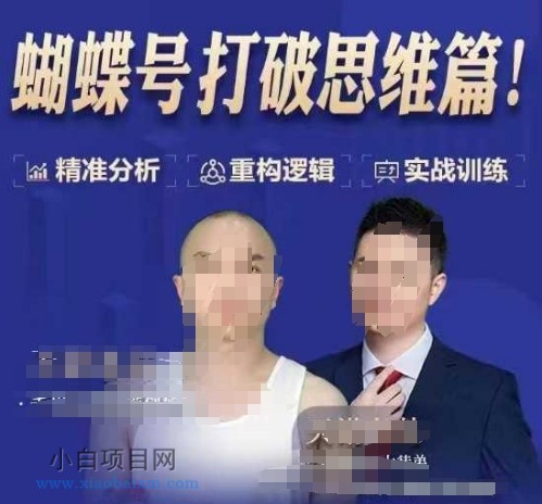 天诺老吴蝴蝶号50节线上课,蝴蝶号打破思维篇-小白项目分享网