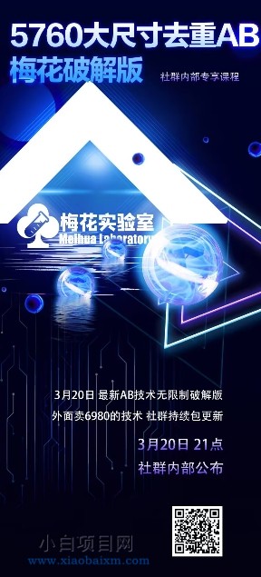 视频号连怼玩法-5760大尺寸去重AB技术-梅花实验室社群专享-小白项目分享网