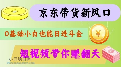 最新京东短视频带货代运营秘籍,轻松躺挣【揭秘】