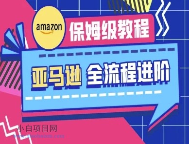 亚马逊保姆级全流程实操教程-跨境电商教程