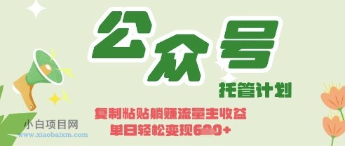 开启躺Z模式,Deepseek+公众号流量主,日入3张【揭秘】