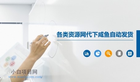 各类资源网代下咸鱼自动发货