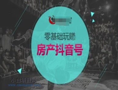 零基础玩转房产抖音号-抖音卖房教程
