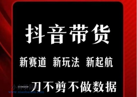 抖音短视频一刀不剪带货,不剪辑,不直播,每天发个视频,等着出单获取带货佣金