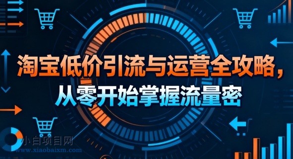 淘宝低价引流与运营全攻略,从零开始掌握流量密码