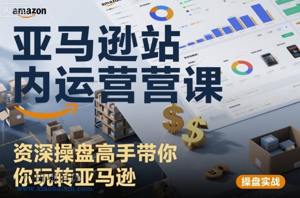 亚马逊站内运营课:资深操盘高手带你玩转亚马逊-小白项目分享网