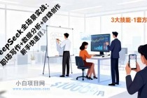 DeepSeek全场景实战：职场写作+数据分析+自媒体创作，新手快速月入过万-小白项目分享网
