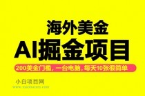 海外美金AI掘金项目,200U可入门槛,一天一单即可,每天1000-2000很轻松!