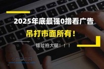 懒人福利!每天 20 分钟刷广告,动动手指轻松赚 100+,碎片时间就能做!